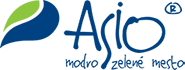 Modro zelené mesto - logo