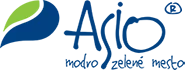 Modro zelené mesto - logo